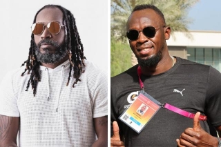 Usain Bolt Joins Chris Gayle As Ambassadors For T20 World Cup Cricket