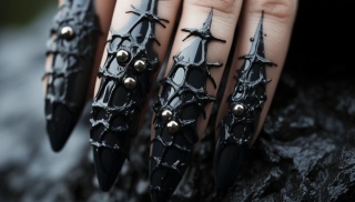 Aggressive Black Gothic Nails: A Guide To Perfect Dark Aesthetics