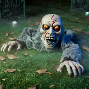 Scary Zombie Gnome Statue UK