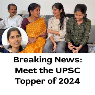 Breaking News: Meet The UPSC Topper Of 2024 Donuru Ananya Reddy