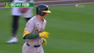 Tyler Soderstrom Strikes First With 2-run Shot Vs.  Twins – NBC Sports Bay Area & California