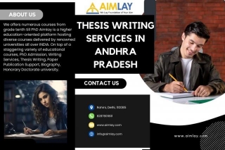 Top Thesis Writing Services In Andhra Pradesh