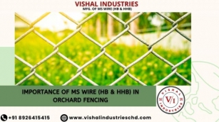 Importance Of MS Wire (HB & HHB) In Orchard Fencing