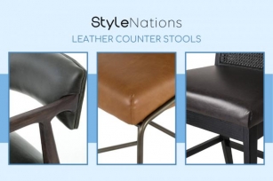 Why Seating Matters: The Impact Of A Leather Counter Stool On Ambiance And Comfort