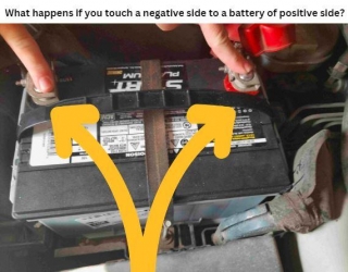 What Happens If You Touch A Negative Side To A Battery Of Positive Side?