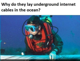 Why Do They Lay Underground Internet Cables In The Ocean?