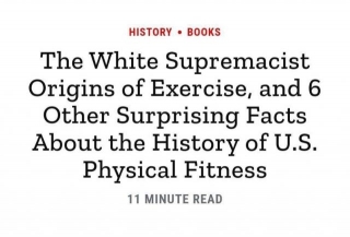 Physical Fitness Is White Supremacy