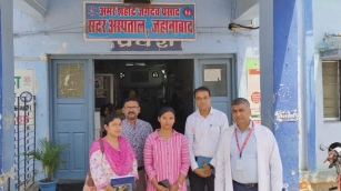 दिल्ली की टीम ने जहानाबाद सदर अस्पताल का किया निरीक्षण लिया जायजा