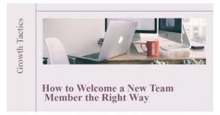 How To Welcome A New Team Member The Right Way