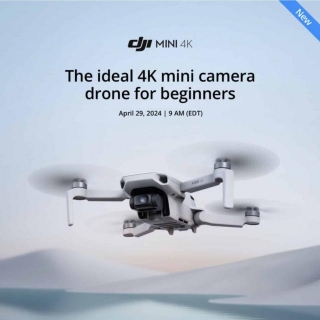 DJI Unveils Mini 4K Drone As Affordable Option To Mini 4 Pro