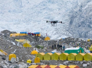 DJI Drones Revolutionize Mount Everest Logistics And Cleanup