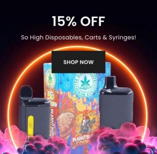 West Coast Cannabis Flash Sale So High Products! Disposables, Carts, And Syringes 15% Off!