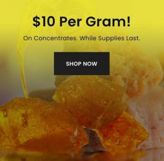 West Coast Cannabis More $10.00-$15.00/Gram Concentrates! + 10% Off Store Wide With Free Gifts On Every Order!