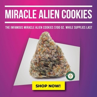 West Coast Cannabis Return Of The Mac! Miracle Alien Cookies AAAA+ Craft Strain $100.00/Ounce
