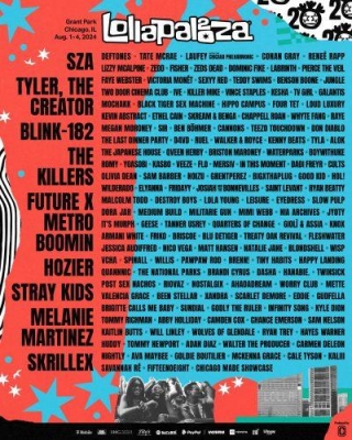 Blink-182, Hozier, Tyler, The Creator And More Lead Lollapalooza 2024 Line-up
