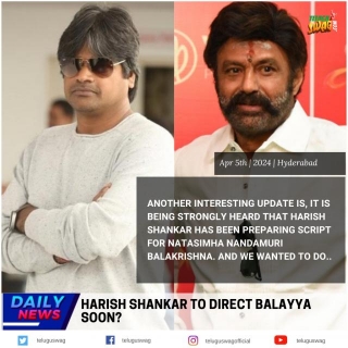 Harish Shankar To Direct Balayya Soon?