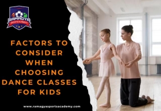 Factors To Consider When Choosing Dance Classes For Kids