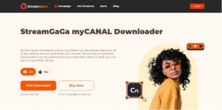 StreamGaGa MyCANAL Downloader Review