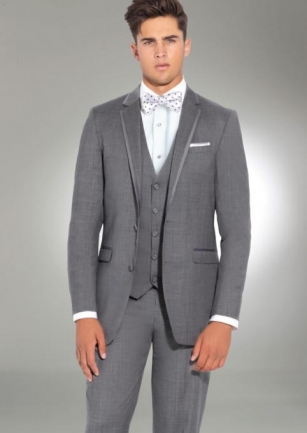 Shale Grey Tuxedo By Allure Men For Wedding Or Prom