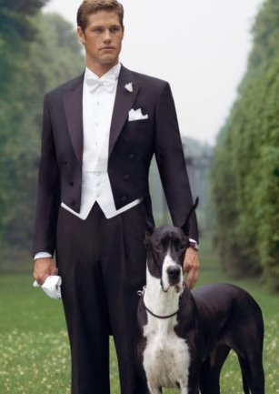 White Tie Attire: “The Ritz” Full Tuxedo Tailcoat