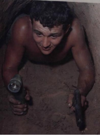 Tunnel Rats In The Vietnam War Used A Flashlight And A M1911 Pistol
