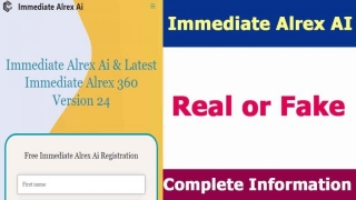 Immediate Alrex AI Real Or Fake | Complete Review