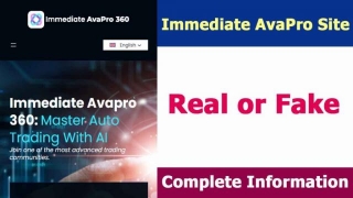 Immediate Avapro AI Real Or Fake | Complete Review