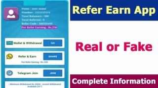 Refer Earn App Real Or Fake | Complete Review