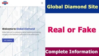 Global Diamond Pvt Ltd Site Real Or Fake | Website Review