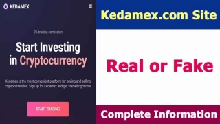 Kedamex Site Real Or Fake | Website Review