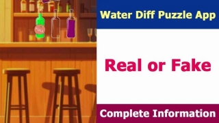 Water Diff Puzzle App Real Or Fake | Complete Review