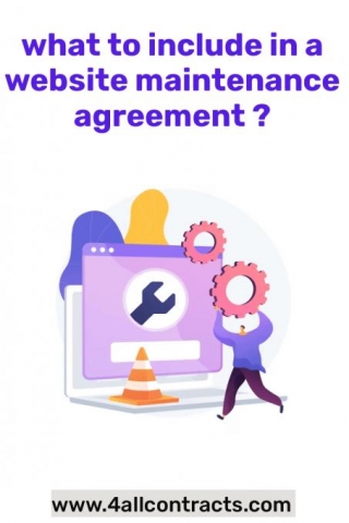 What To Include In A Website Maintenance Agreement ?