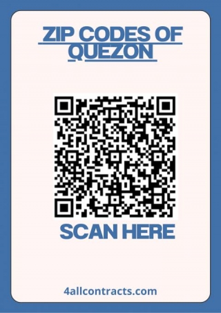 Exploring The Zip Codes Of Quezon Province, Philippines