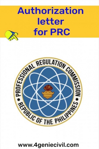 Authorization Letter For PRC