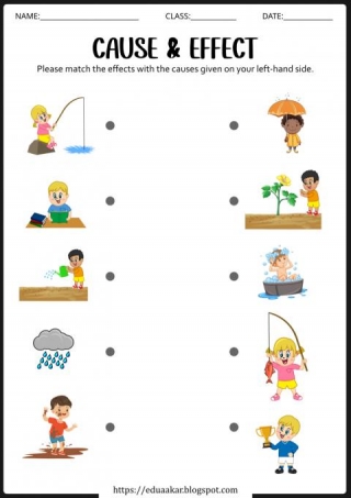 Cause And Effect Worksheets For Kids: Grades 1-5 (Free Download!)