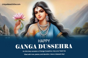 Ganga Dussehra 2024: Wishes, Images, Messages, Quotes, Greetings, Shayari, Cliparts, Instagram Captions And WhatsApp Status Video