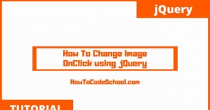 How To Change Image OnClick Using JQuery