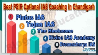 Best PSIR Optional IAS Coaching In Chandigarh
