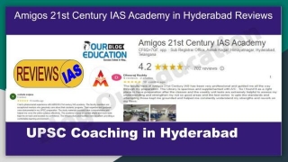 Amigos 21st Century IAS Academy In Hyderabad Reviews