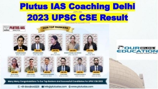 Plutus IAS Coaching Delhi 2023 UPSC CSE Result