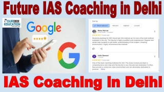 Future IAS Coaching In Delhi Fees,Contact Details,Reviews