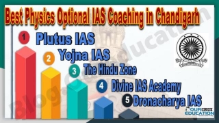 Best Physics Optional IAS Coaching In Chandigarh