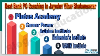 Best Bank PO Coaching In Jayadev Vihar Bhubaneswar