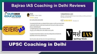 Vimarsha IAS Coaching In Delhi Reviews