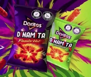 Experimente De Graça Novos Sabores Doritos Dinamita: Flamin' Hot E Pimenta Mexicana