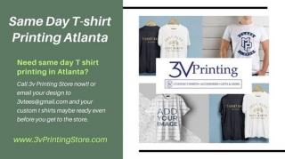 Get Your Custom T-Shirts Fast With DTG Printing In Atlanta