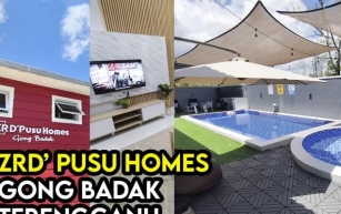 Homestay Banglo Berkembar Dengan Kolam Mandi Di ZR D'Pusu Gong Badak Terengganu