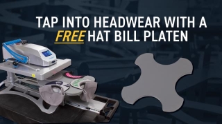 Diversify Your Product Offering With A FREE Hat Bill Platen