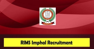 RIMS Imphal Recruitment 2024: Assistant Professor Of ENT