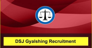 DSJ Gyalshing Recruitment 2024: Stenographer Grade-III Vacancy